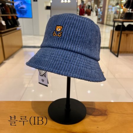 곰돌이 골덴 버킷햇