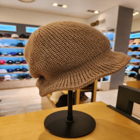 와이어챙 니트 모자H24302