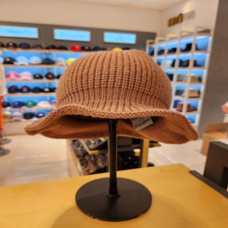 와이어챙 니트 모자H24302