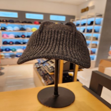 겨울 니트 챙 모자H24103