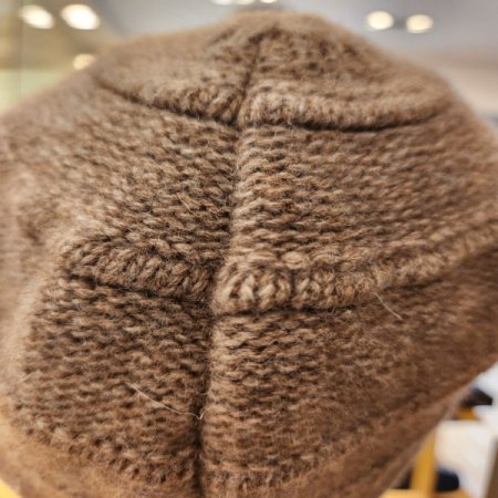 겨울 니트 챙 비니H24102