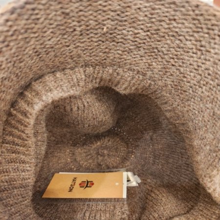 겨울 니트 챙 비니H24102