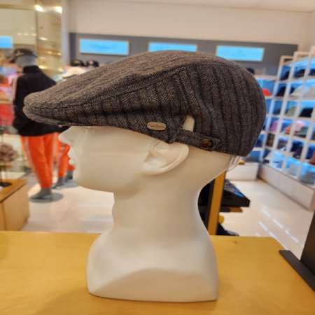 피에르가르뎅 헤링본 헌팅캡