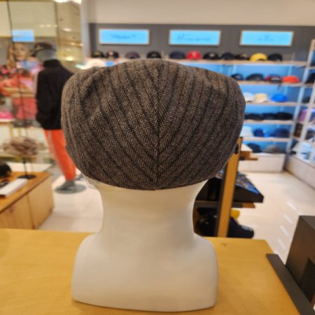 피에르가르뎅 헤링본 헌팅캡