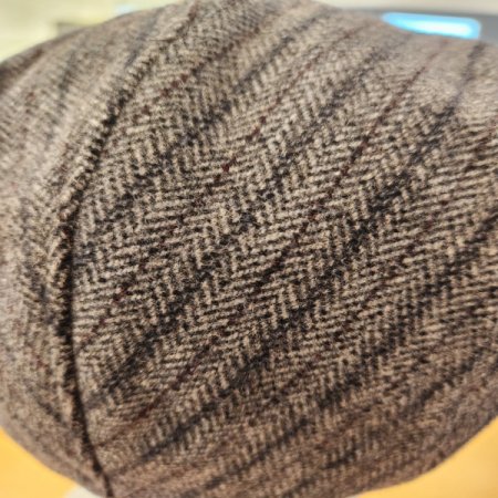 피에르가르뎅 헤링본 헌팅캡