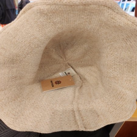 가을 겨울 니트 와이어챙 벙거지