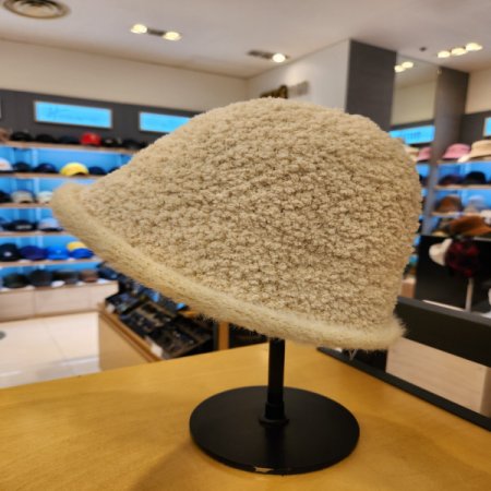 피에르가르뎅 여성 플리스 버킷햇