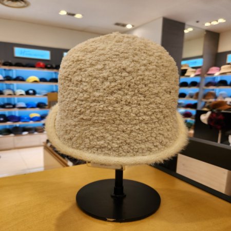 피에르가르뎅 여성 플리스 버킷햇