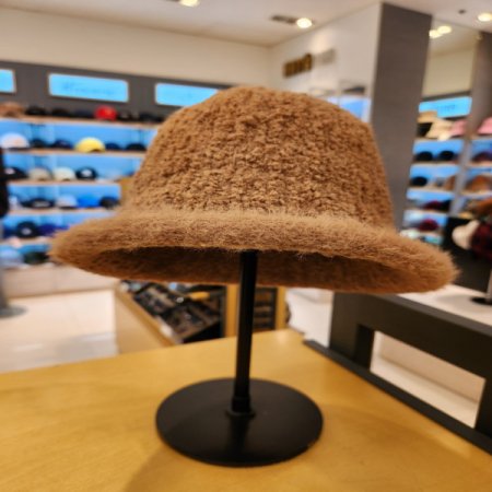 피에르가르뎅 여성 플리스 버킷햇