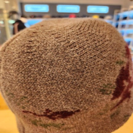 여성 가을 겨울 니트 버킷햇