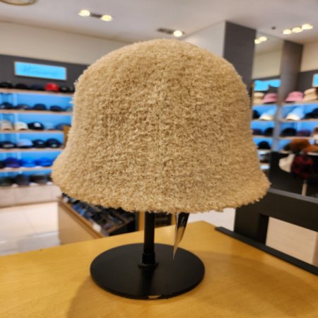 피에르가르뎅 여성 부클 버킷햇