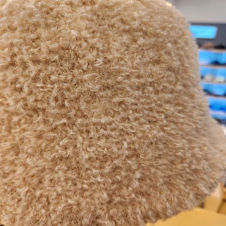 피에르가르뎅 여성 부클 버킷햇