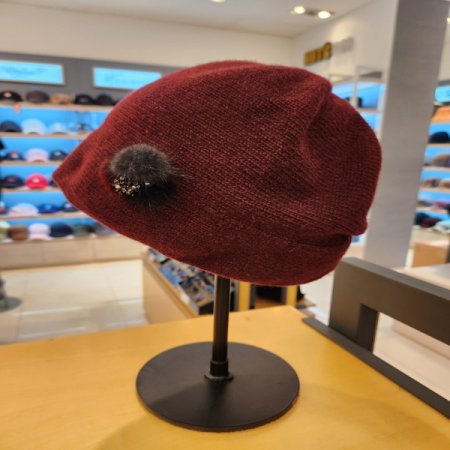 여성 루즈핏 니트 비니H24410