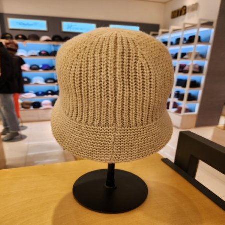 피에르가르뎅 겨울 여성 니트 버킷햇