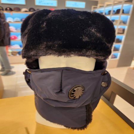 남녀공용 겨울 마스크 세트 방한모자