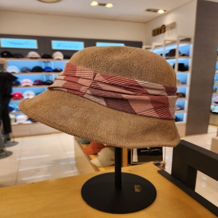 피에르가르뎅 여성 와이어챙 버킷햇