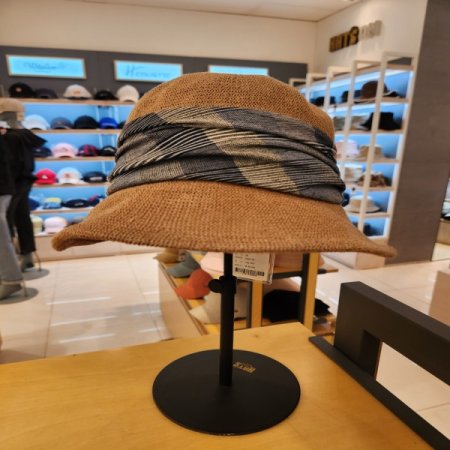 피에르가르뎅 여성 와이어챙 버킷햇