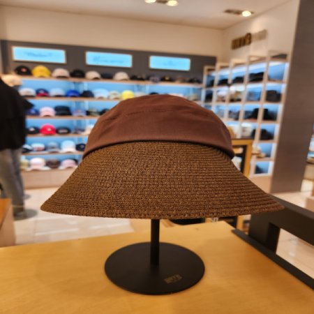 여성용 여름 지사 마혼방 소프트 썬캡