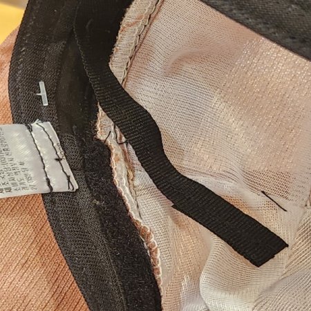 여성 여름 와이어 챙 리본 벙거지