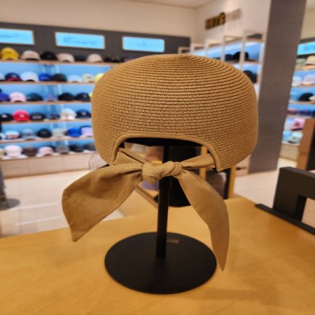 피에르가르뎅 여성용 여름 리본 볼캡