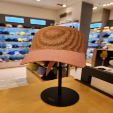 피에르가르뎅 여성용 여름 리본 볼캡