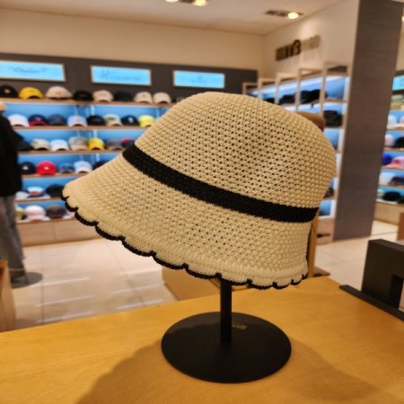 피에르가르뎅 여성 지사 버킷햇