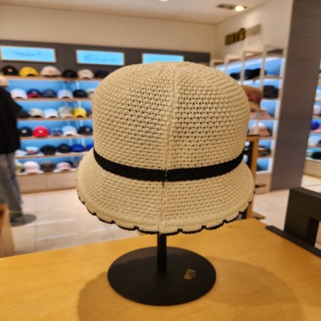 피에르가르뎅 여성 지사 버킷햇