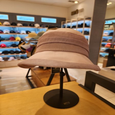 피에르가르뎅 여성 린넨 혼방 벙거지