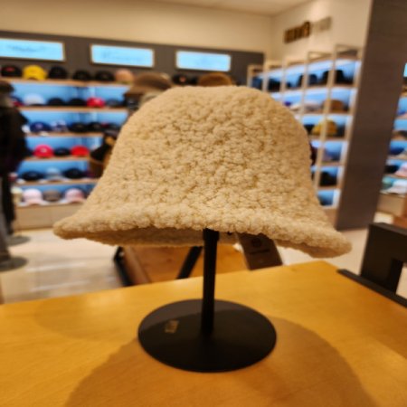 여성용 겨울 뽀글이 벙거지