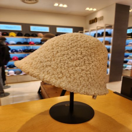 여성용 겨울 뽀글이 벙거지