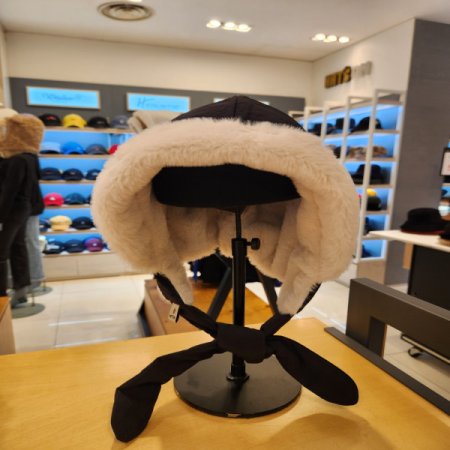 남녀공용 겨울 방한용 끈달이 벙거지