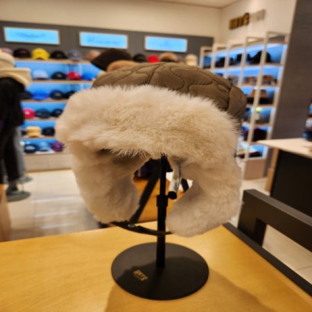 여성용 겨울 누빔 귀마개 투루퍼햇