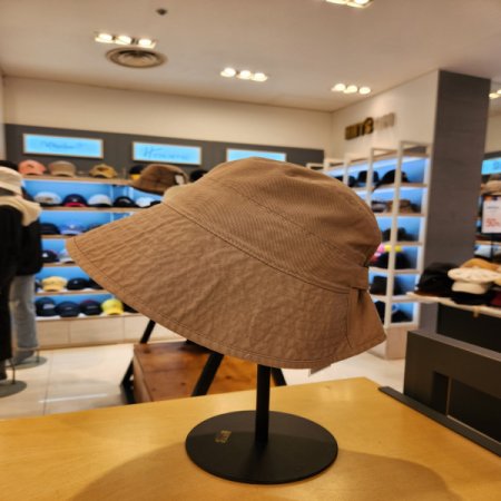 피에르가르뎅 여성 코튼 벙거지모자