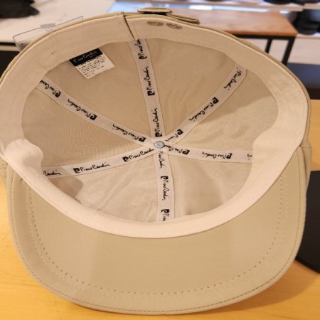 피에르가르뎅 심플 베이직 헌팅캡