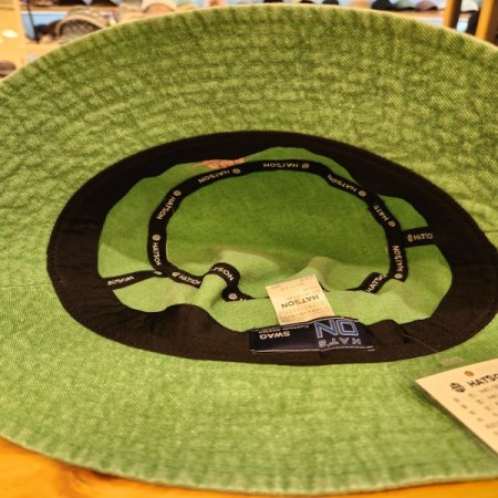 남녀공용 빅로고 빈티지 벙거지