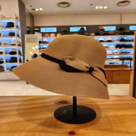 여성용 여름 와이드챙 버킷햇308