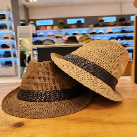 피에르가르뎅 남녀공용 여름 페도라