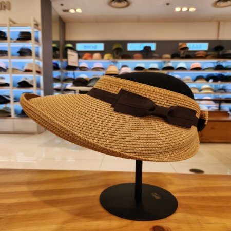 피에르가르뎅 여성 와이드 지사 썬캡