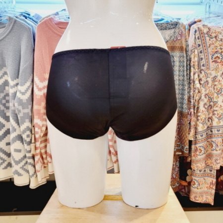 데일리 리본포인트 여성 헴라인팬티