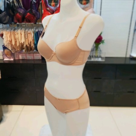 데일리 기본브라C컵 속옷세트