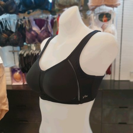 블랙 노와이어 스포츠브라 A컵 B컵