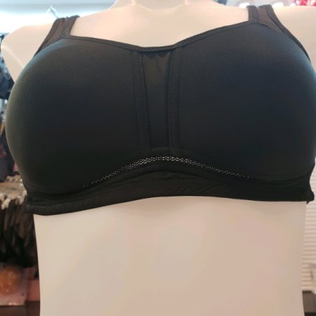 브이핏 노와이어스포츠브라 EF컵블랙