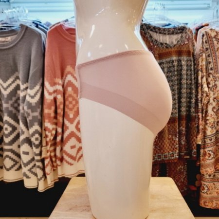 리본포인트 여자 헴라인팬티