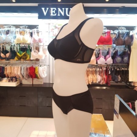 브이핏 스포츠브라 노라인팬티세트