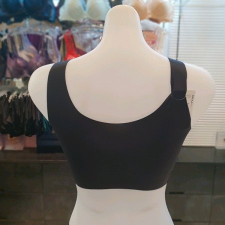 스킨블랙택1무봉제 누디 노와이어브라