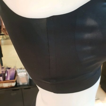 무봉제 누디 노와이어브라 스킨블랙세트