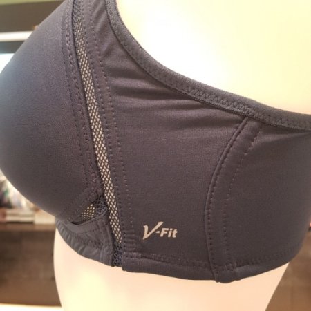 E컵 F컵 브이핏 노와이어스포츠브라