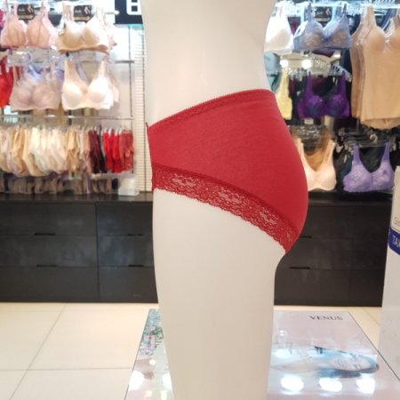 면스판 힙레이스팬티 2종세트