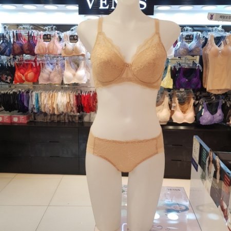 풀컵 등살커버 보정브라 팬티세트
