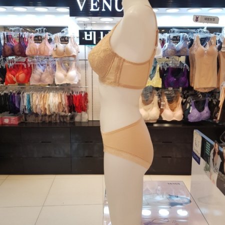 풀컵 등살커버 보정브라 팬티세트